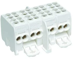 Hager ZACISKI ROZGAŁĘŹNE 4-POLOWE 2X25/2X16