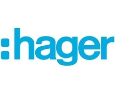 HAGER LF4006067035 Galinis elementas, be halogenų, šviesiai pilkas (LF4006067035)
