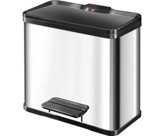 Šiukšliadėžė Hailo Öko* trio Plus L stainless steel