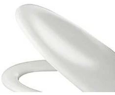Hamberger Sanitary Arctiq klozeto dangtis - baltas su fiksuotomis detalėmis. Tinka Ifø Cera ir Skanitet.