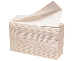 Rankšluostis Abena, 2 sluoksnių, baltas kartonas, 25 x 160 lapų