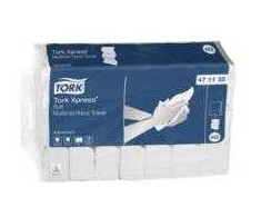 Tork Advanced H2 Z-Fold 2 sluoksnių rankšluosčių lapeliai balti Nyfiber 20 pak. x 190 vnt./kartonas