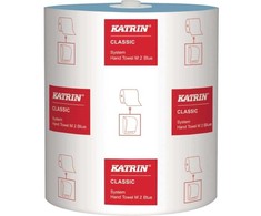 Rankšluosčių popierius Katrin 460263 Plus System rankšluostis M2, mėlynas