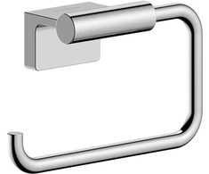 hansgrohe AddStoris S tualetinio popieriaus laikiklis metalinis 141 mm su dangteliu chromuotas