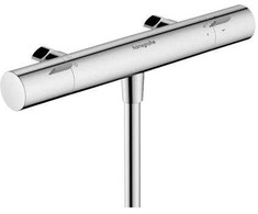 Hansgrohe Dušo termostatas Ecostat Life dušui su 2 rankenėlėmis, chromuotas