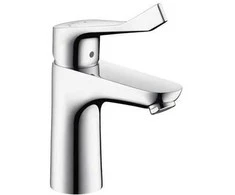 Hansgrohe Focus Care 100 praustuvo maišytuvas prailginta rankenėlė