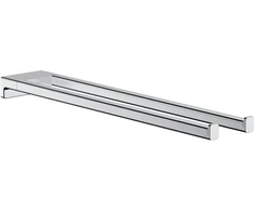 Hansgrohe dvieļu stienis AddStoris, divzaru, hroms