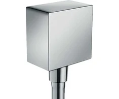 Hansgrohe Fixfit išvadas iš sienos, kvadratinis, chromas