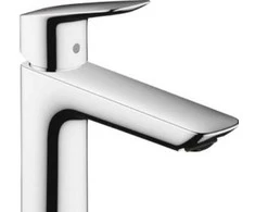 Hansgrohe HG Logis šakių akumuliatoriai 121 mm - su stūmokliniu atidarymu ir stūmimu
