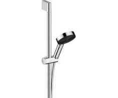 Hansgrohe Pulsify Select 105 3jet Relaxation dušo komplektas, 650 mm, 8,2L/min, chromas