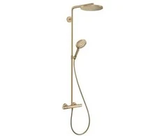Hansgrohe Raindance Select S termostatinis dušo komplektas. bronza