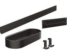 Hansgrohe dušo krepšelis ovalus juodas (27967670)