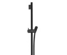 Hansgrohe dušas stienis Unica`S Puro 650 ar vadu Isiflex 1600 mm, matēts juodas
