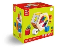 Hape spalvų derinimo ir formų rūšiavimo dėžutė (87-0516)