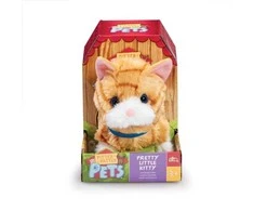 Happy Pets - Pretty Little Kitty – Walking &amp; Meowing Kitten Toy (Assorted)