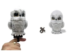 Harry Potter Hedviga Interaktyvi mini balta pelėda su judančiais sparnais