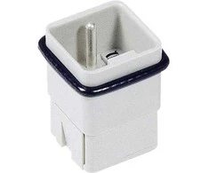 Harting 09 12 007 3001 Kaiščio įdėklas Han® Q 7 + PE užspaudžiamas 1 vnt.