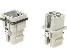 Harting 09 21 007 3131 Jungiamojo įdėklo komplektas Han® D 7 + PE užspaudžiamas jungtis 1 vnt.