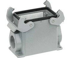 HARTING Deutschland GmbH &amp; Co. KG Bazinis korpusas Han 16B-asg2-QB-M32 19 30 016 0272 (19300160272)