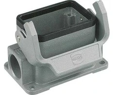 HARTING Deutschland GmbH &amp; Co. KG Bazinis korpusas su plastikiniu dangteliu 19 30 006 1255 (19300061255)