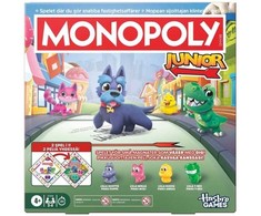 Hasbro žaidimų konsolė „Monopoly Junior 2 in 1 Refresh DK/NO“ (G1856189)