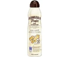 Hawaiian Tropic Šilko drėkinimas "Air Soft" apsauginė migla nuo saulės Spf30 177ml