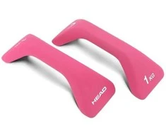 HEAD Hanteliai atsispaudimams 1kg x 2 vnt.