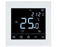 Heat Termostatas HC91 WiFi su grindų jutikliu, baltas