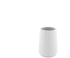 Dantų šepetėlių stiklinė GEDY MARIKA MK9802, balta