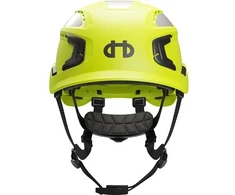 Hellberg Safety „Hellberg Sector“ ventiliuojamas apsauginis šalmas neoninės geltonos spalvos