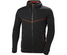 Helly Hansen Chelsea Evolution 79197 džemperis su gobtuvu, juodas, M dydis