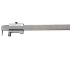 Helmuth A Jensen MIB braižymo slankmatis 0-200 mm - 1/20 vernier nerūdijančio plieno matinio chromo