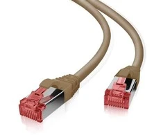 Helos 191055, 0,25 m, Cat6, S/FTP (S-STP), RJ-45, RJ-45, rudas