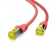 helos Patchkabel Cat 6a Superflex S/FTP RJ45 raudona 30m AWG27/7 GHMT