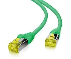 „helos“ jungiamasis kabelis „Cat 6a Superflex S/FTP RJ45“, žalias, 2 m, AWG27/7 GHMT