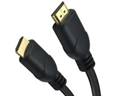 helos Anschlusskabel, HDMI Stecker/Stecker, 4K, 1,0m, juodas