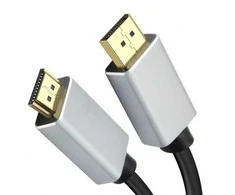 helos Anschlusskabel, DisplayPort Stecker/HDMI Stecker, PREMIUM, 1,0m, juodas