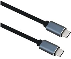 helos Anschlusskabel, USB 3.2 Type-C Stecker/Stecker, PREMIUM, 2,0m, juodas