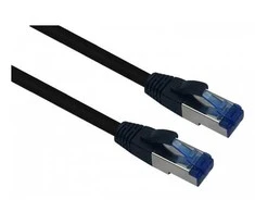 Helos Outdoor patch cable S/FTP Cat 6a juodas 3,0m