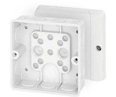 Hensel DE 9341, Polistirenas (PS), Termoplastas, Pilkas, IP55, 98 mm, 52 mm, 98 mm