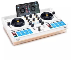 Hercules DJControl Mix Ultra, 3,5 mm, DC / baterija, 1000 mAh, 10 val., 315 mm, 174 mm