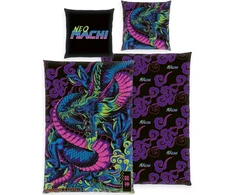Herding Neo Machi Dragon antklodės užvalkalas 140 x 200 cm – 100 procentų medvilnė