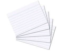 Herlitz kartono lakštai A8/100K LIN HER BIA FOL - 10621464