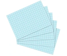 Herlitz Mėlyna, Squared paper, 170 g/m², 100 pc (s) (10901460)