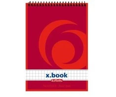 Bloknotas su spirale A6 50lapų langeliais 00110635 HERLITZ/10