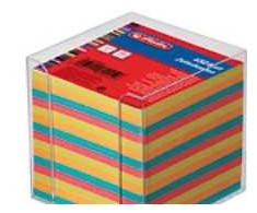 Herlitz Herlitz Zettelkasten tr. 9x9cm 650Bl farbig mit Deckblatt - 1600253