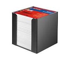Herlitz 1600360, 700 lapų, Juoda, Plastikas, 90 mm, 90 mm, 90 mm