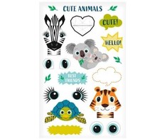 Herlitz Herlitz Foliensticker Cute Animals FSC