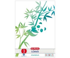 Herlitz Herlitz Arbeitsblock A4 GREENline 50 Bl. Lineatur 03 Panda