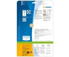 Herma Premium širdies formos etiketės 60x60 1 vnt.